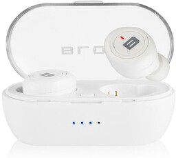 Blow Słuchawki BTE100 Earbuds Bluetooth Białe