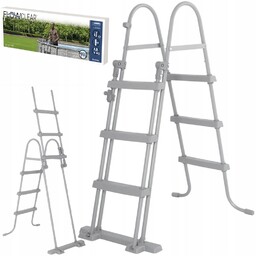 Drabinka Bestway 58330 do basenu 91-107cm Bezpieczna