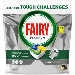 Fairy Platinum Cytryna Kapsułki do zmywarki All In