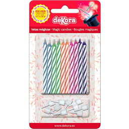 Dekora - Oryginalne świece dekoracyjne na urodziny, zestaw