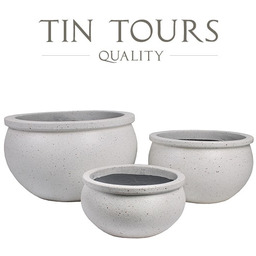 KOMPLET 3 DONICZEK TERRAZZO