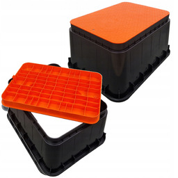 Skrzynka Studzienka Zaworowa Jumbo 14" 6 elektrozaworów Aquabin