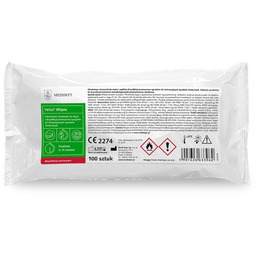 MEDISEPT VELOX WIPES Chusteczki do dezynfekcji powierzchni, wkład,