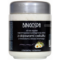 BINGOSPA - Antycellulitowa sól z minerałami z Morza