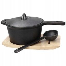 Żeliwny rondel Tognana Fusion Taste 1,45l z podstawką