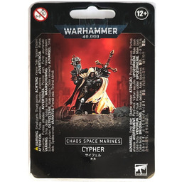 Cypher chaos space marines, warhammer 40000