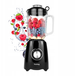Blender Kielichowy 1200W Do Smoothie Koktajli Pojemnik Czarny