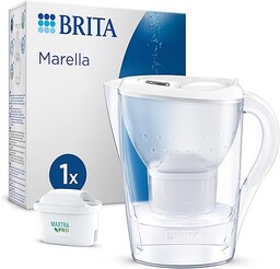 Brita Marella Dzbanek z Filtrem, Biały, 2400 ml