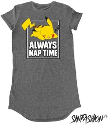 Sukienka Pokemon Always Nap Time T-shirt Dress