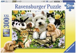 Ravensburger PUZZLE 300 SZCZęśLIWE ZWIERZęTA XXL