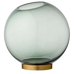 AYTM - Globe Wazon w/Stand Ø10xH10 Forest/Gold