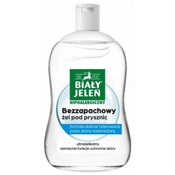BIAŁY JELEŃ Bezzapachowy Żel pod prysznic, 500 ml