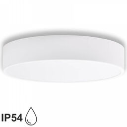 Team Hermetyczna lampa sufitowa 137623620057 biała IP54 okrągła