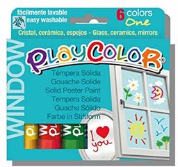 PlayColor 02001 Window One Solid Poster Paint Stick