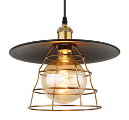 Globo Wisząca lampa Viejo 15086BH 1 industrialna czarna