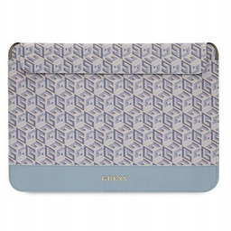 Pokrowiec do MacBook 16 Guess GCube Stripes Niebieski