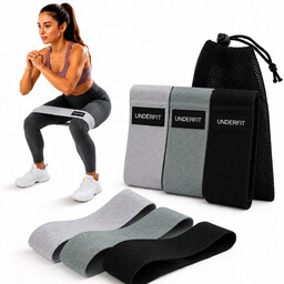 UNDERFIT Gumy oporowe mini bands set Strong Monochrome