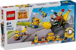Lego Klocki Minions 75580 Minionki i bananowóz