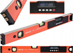 Poziomica Elektroniczna Poziomnica 610mm Z Laserem