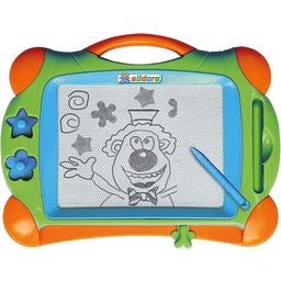 alldoro 68500 Tablica w przezroczystym etui pielęgnacyjnym, czarny/biały