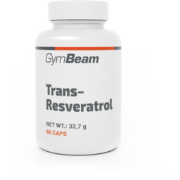 GymBeam Trans-Resveratrol 60 kaps