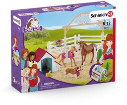 Schleich, figurka, Horse Club, Konie- Goście Hannah