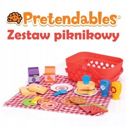 Zestaw Piknikowy w Koszyku Pretendables