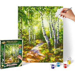 Schipper Malen nach Zahlen - Birkenwäldchen