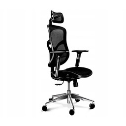 Czarny Fotel gamingowy Diablo V-basic Biurowy