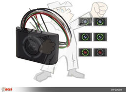 214 Przełącznik centralka AC STAG 300 LED QBOX