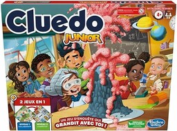 Cluedo Junior 2 gry w 1, odwracalna plansza