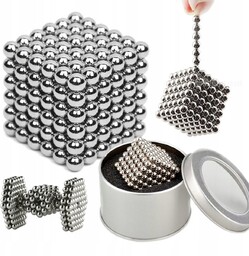 Kulki Magnetyczne 216 Szt Neocube 5Mm Magnesy Kreatywne