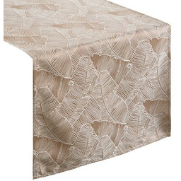 EUROFIRANY Bieżnik Isla 40 x 140 cm Ciemnobeżowy