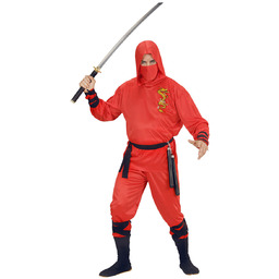 Kostium Ninja Czerwony Smok dla mężczyzny