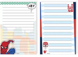 Notes A6/80K z poddrukiem Spider Man (10szt) -