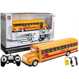 Żółty Autobus Szkolny Zdalnie Sterowany Rc