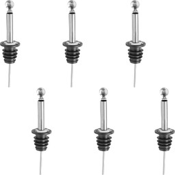 Zestaw Nalewak dozownik do alkoholu z klapką 6szt