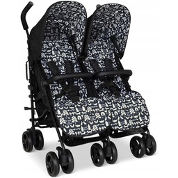 Podwójny wózek dziecięcy Cosatto Supa 3, wózek bliźniaczy