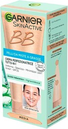 Garnier BB krem matujący SkinActive, do jednolitej
