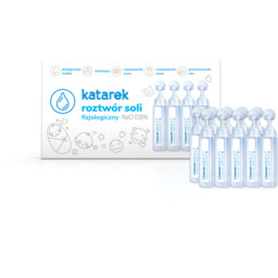 Katarek Roztwór soli fizjologiczny NaCl 0,9% 10x5ml