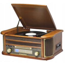 Gramofon Denver MCR-50MK3 Retro – CD, Usb, Kaseta,