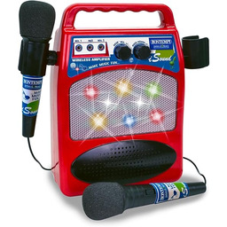 Bontempi Przenośny Bluetooth 486000 karaoke z dwoma mikrofonami