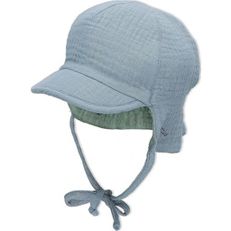 Sterntaler Chłopięca dwustronna czapka z daszkiem z ochroną