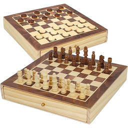 ColorBaby - Drewniane gry planszowe 2 w 1
