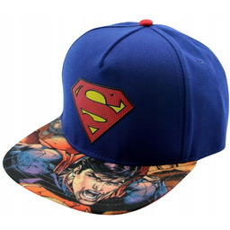 Czapka z daszkiem męska młodzieżowa Superman DC-Comics 55-60