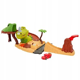 Disney Cars Auta Zestaw Dinozaur Dino Przygoda Jaskiniowy