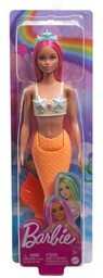 Lalka Barbie Syrenka Pomarańczowy ogon HRR05