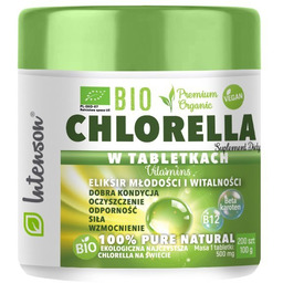 BIO CHLORELLA, Intenson, 200 tabletek