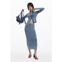 DŁUGA DZIANINOWA SPÓDNICA