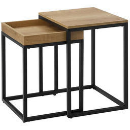 Edinos Loftowy Stolik Kawowy 2W1 Miodowy Brąz 120